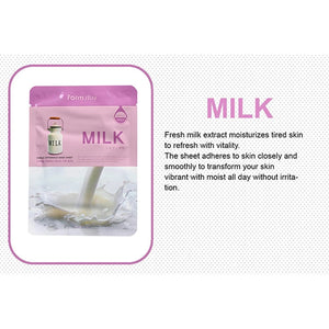 Farm Stay Visible Difference Sheet Mask Milk