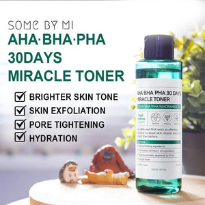 how to use aha bha pha 30 days miracle toner