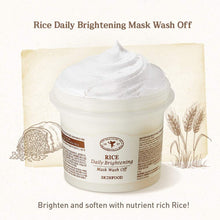 Load image into Gallery viewer, Skinfood Rice Daily Brightening Mask Wash Off
