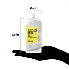 Load image into Gallery viewer, snp mini charcoal cleansing foam review
