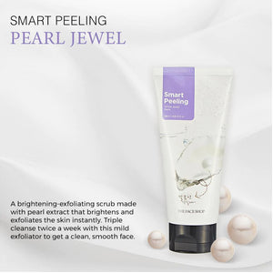 the face shop smart peeling white jewel review