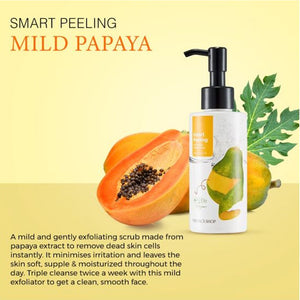 the face shop smart peeling mild papaya review