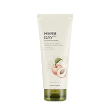 Load image into Gallery viewer, herb day 365 master blending foaming cleanser peach&amp;fig
