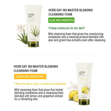 Load image into Gallery viewer, the face shop herb day 365 cleansing foam aloe review
