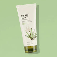 Load image into Gallery viewer, the face shop herb day 365 cleansing foam aloe ingredients
