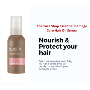 essential damage care hair oil serum