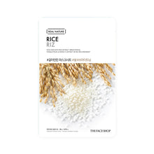 Load image into Gallery viewer, The Face Shop Real Nature Rice Face Mask
