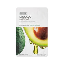 Load image into Gallery viewer, The Face Shop Real Nature Avocado Face Mask
