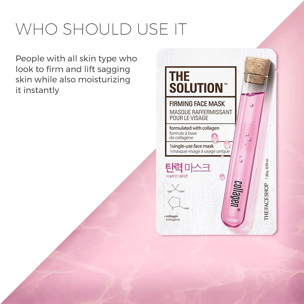 The Face Shop The Solution Firming Face Mask – bellevous-in